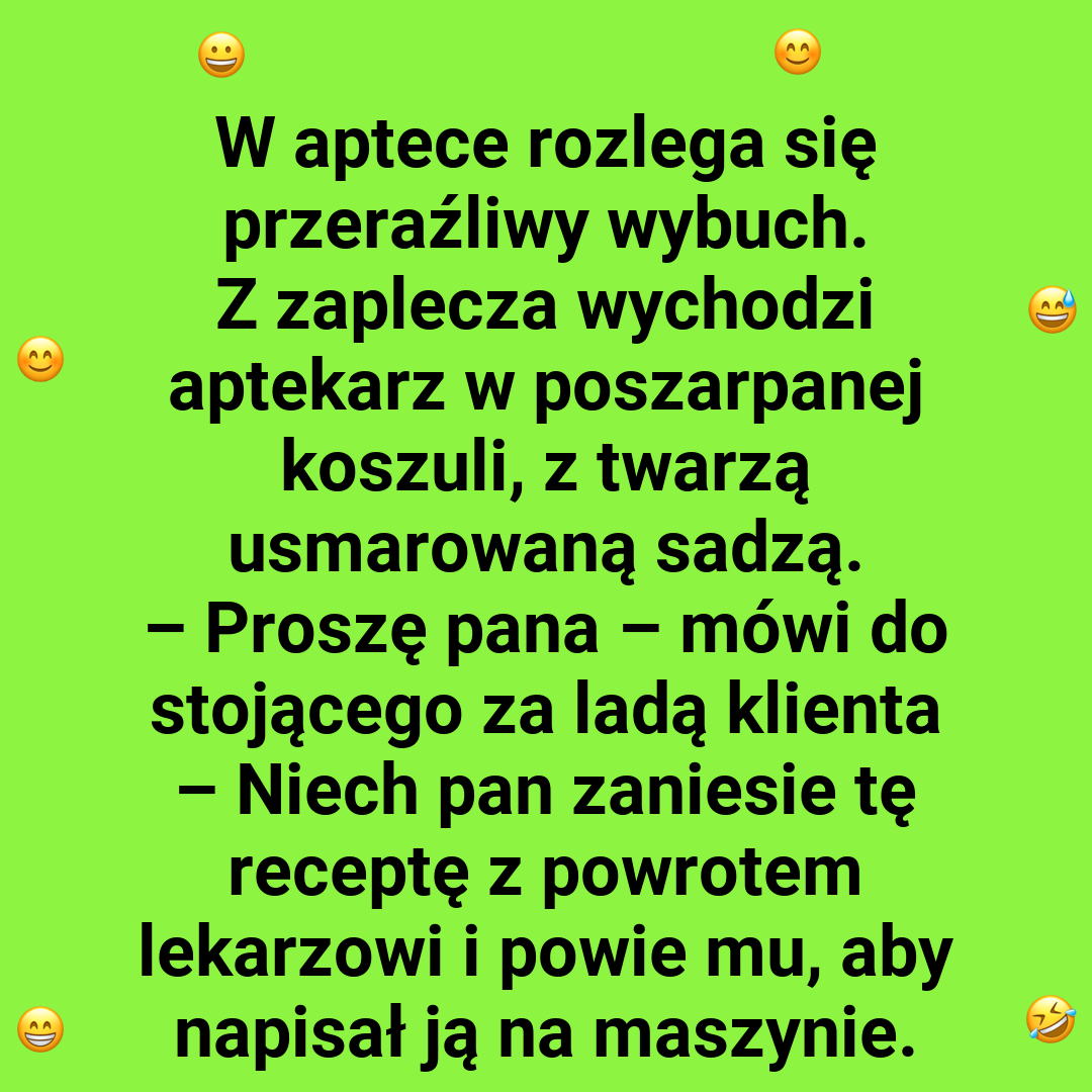 Aptekarz Eksperymentalny: Wybuchowa Interpretacja Recepty