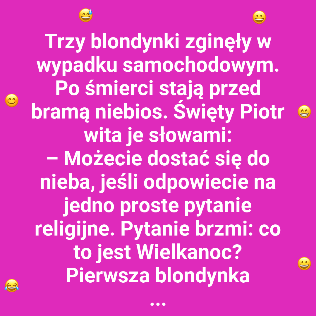 Blondynki na niebiańskim egzaminie