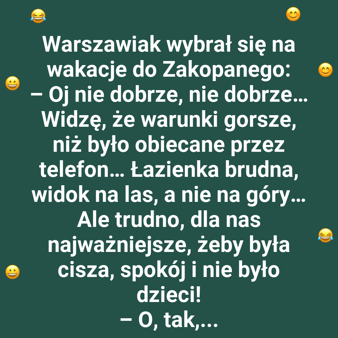 Cisza w górach