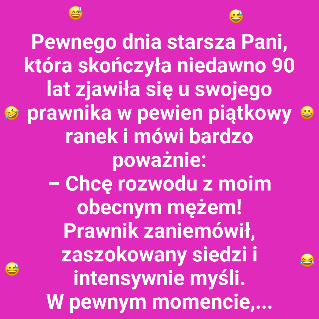 Dlaczego Pani Kowalska chce rozwodu?