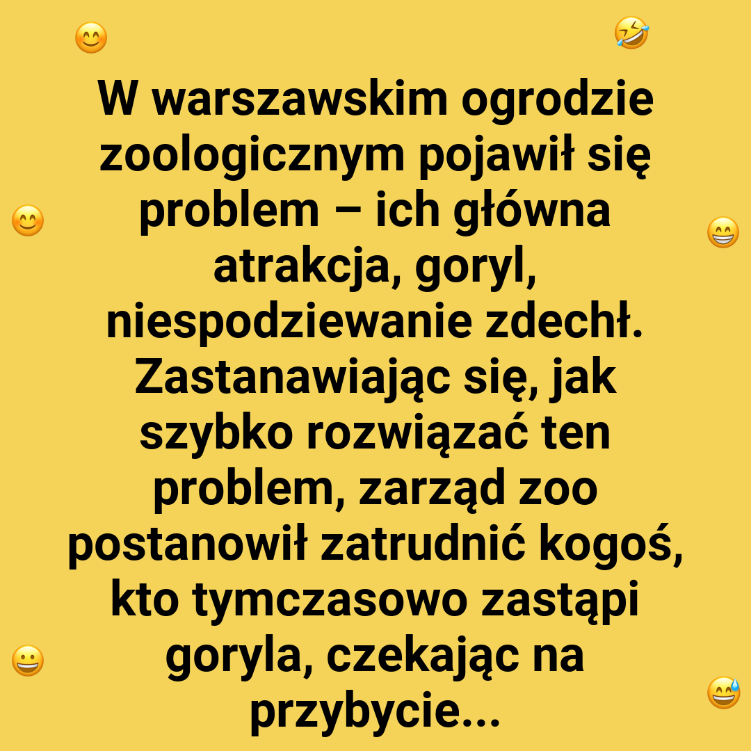 Duży problem w ZOO