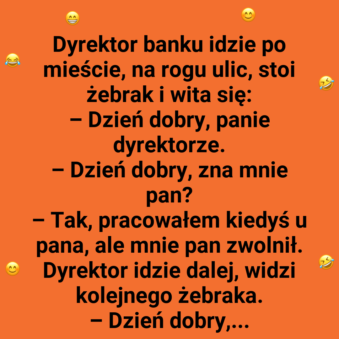 Dyrektor i żebracy