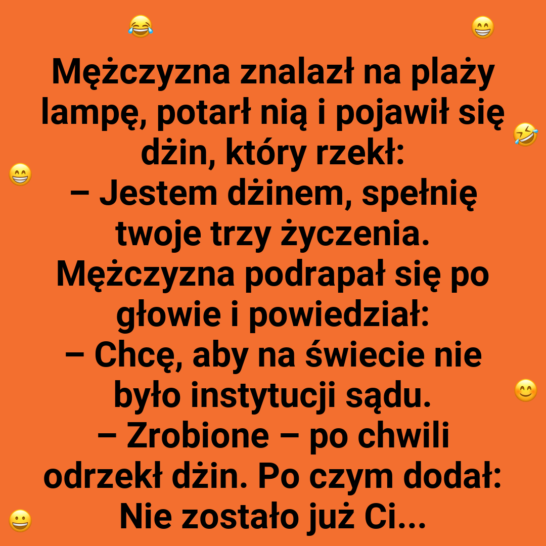 Dżin i sprytna pułapka