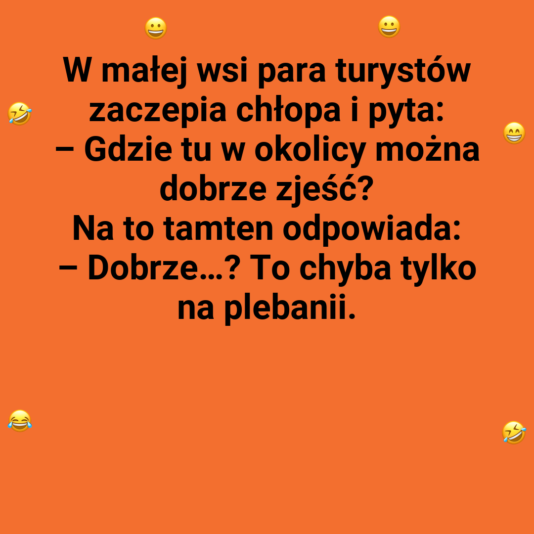 Gdzie dobrze zjeść we wsi?