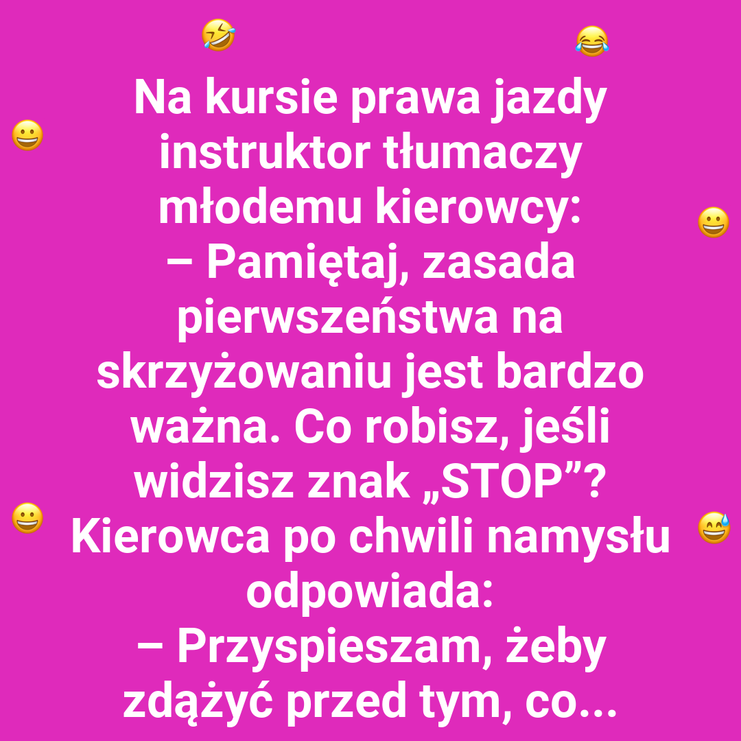 Geniusz ruchu drogowego