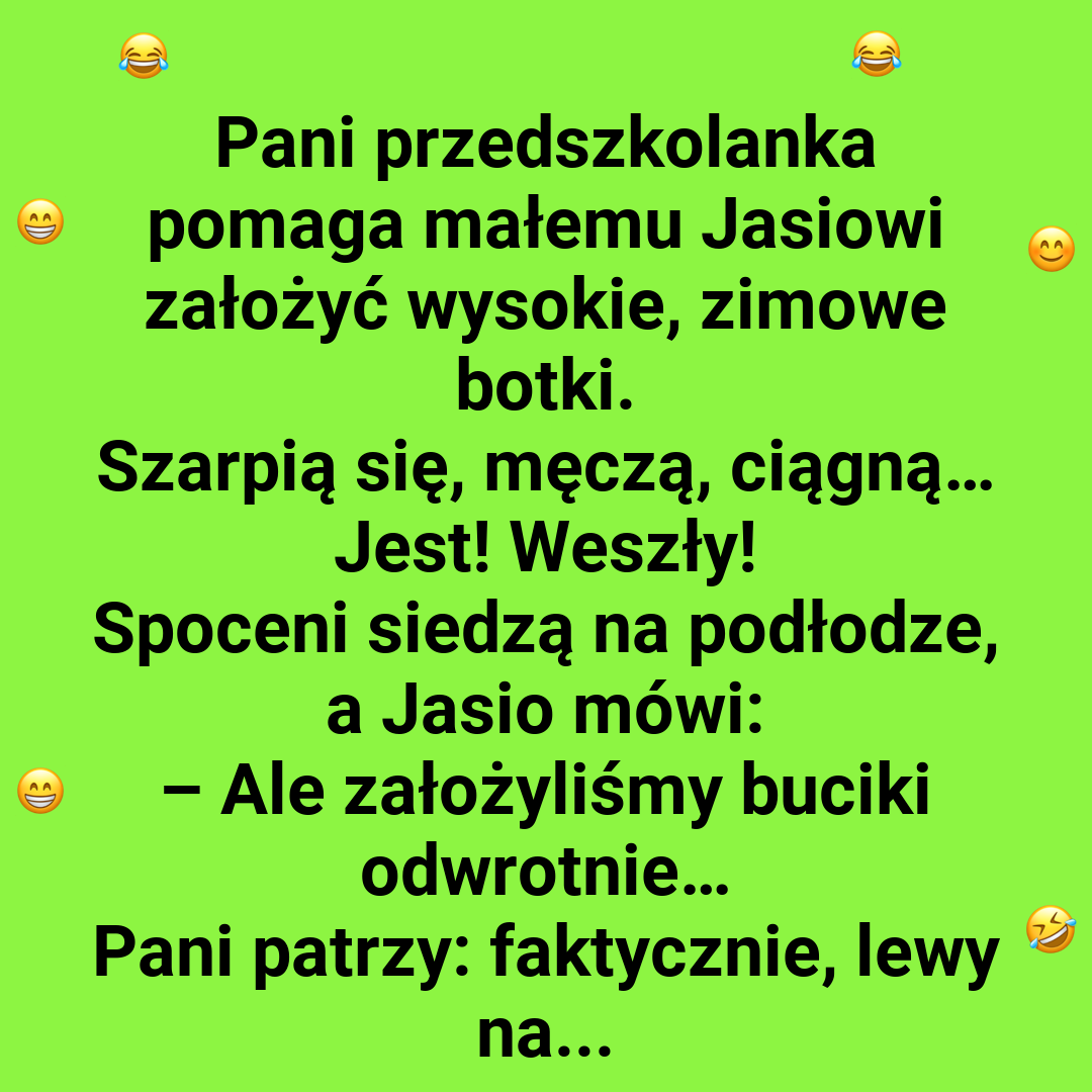 Jasio i jego zimowe wyzwanie