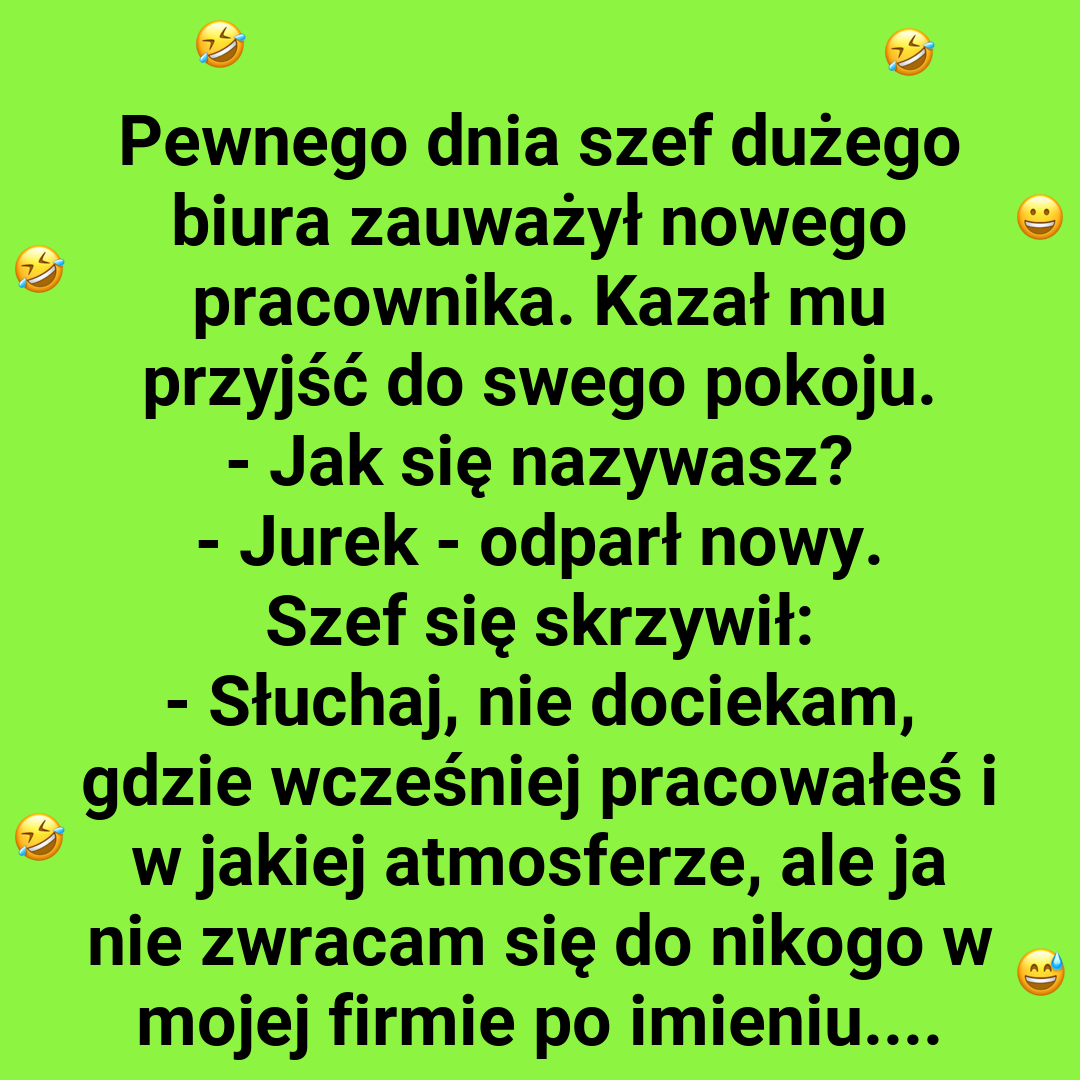 Jurek łamie zasady