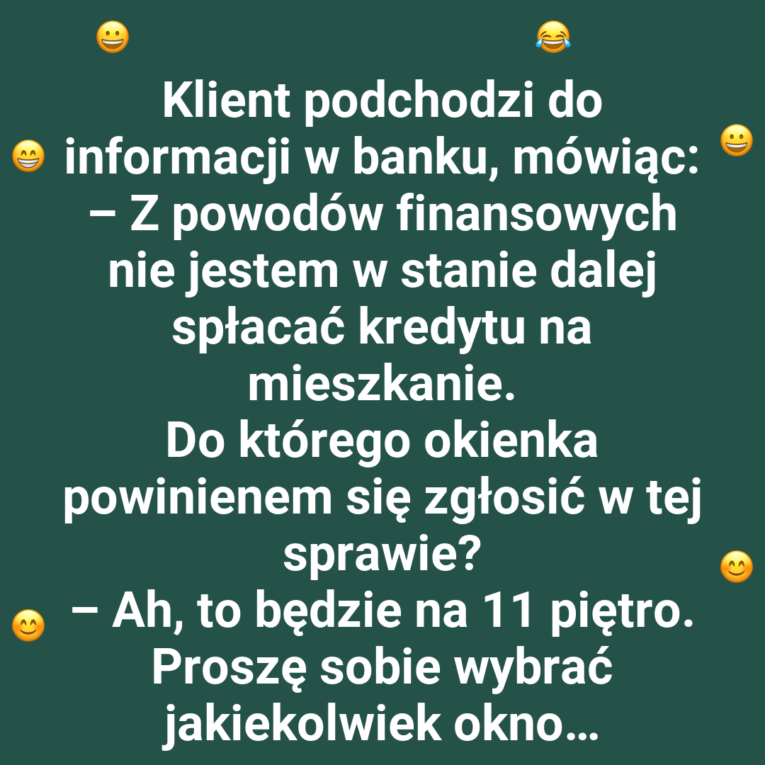 Klient ma problem ze spłatą kredytu