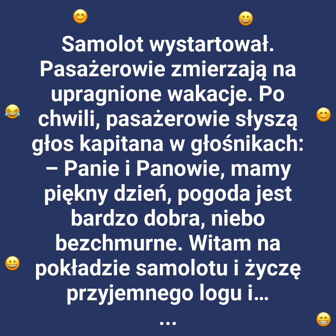 Lot pełen emocji