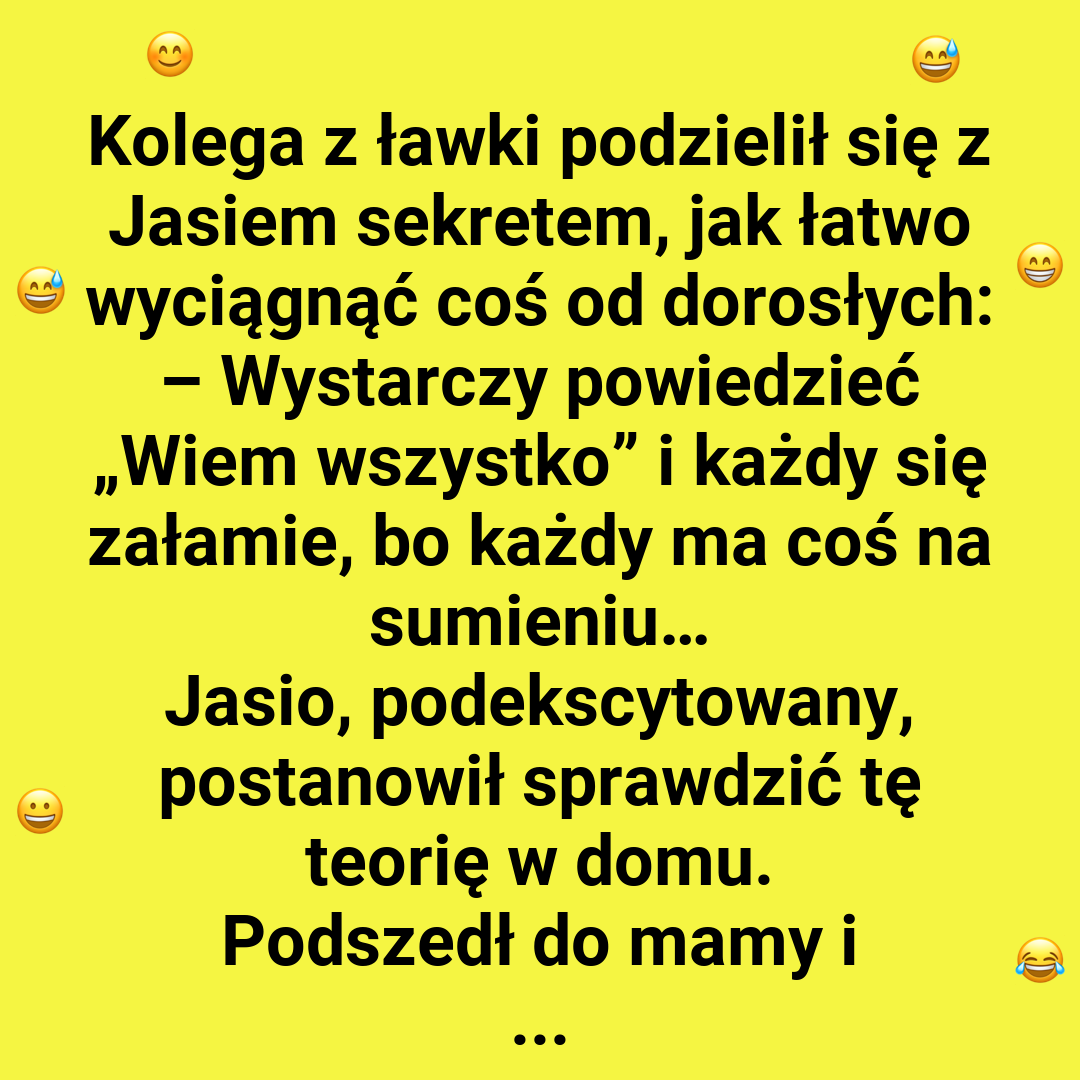 Magiczne „Wiem wszystko”
