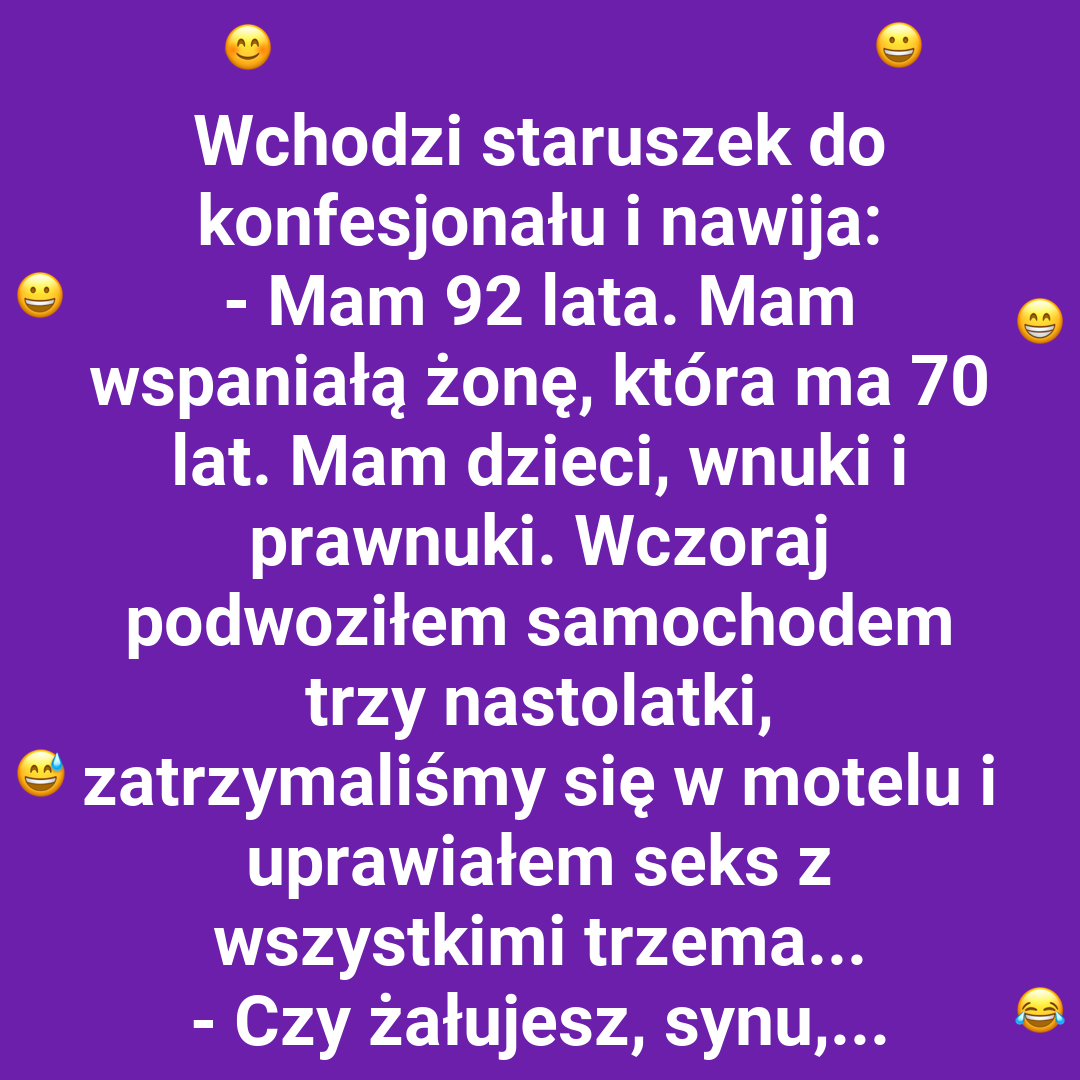 Motywująca historia w konfesjonale