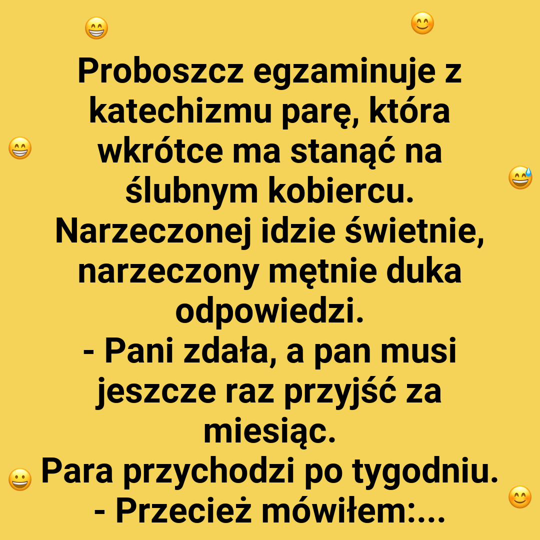 Narzeczony do poprawki