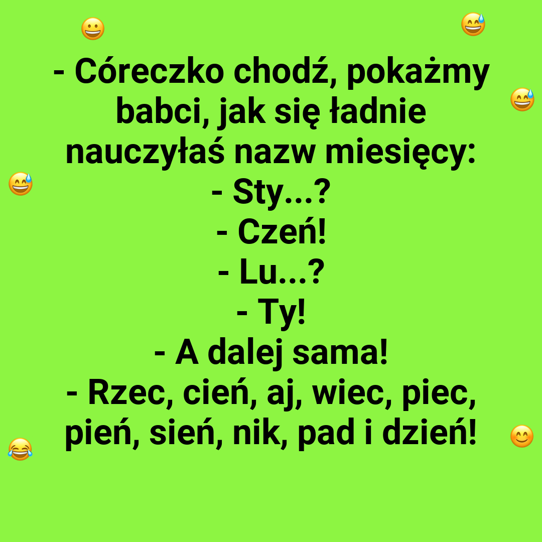 Nauka miesięcy w ekspresowym tempie