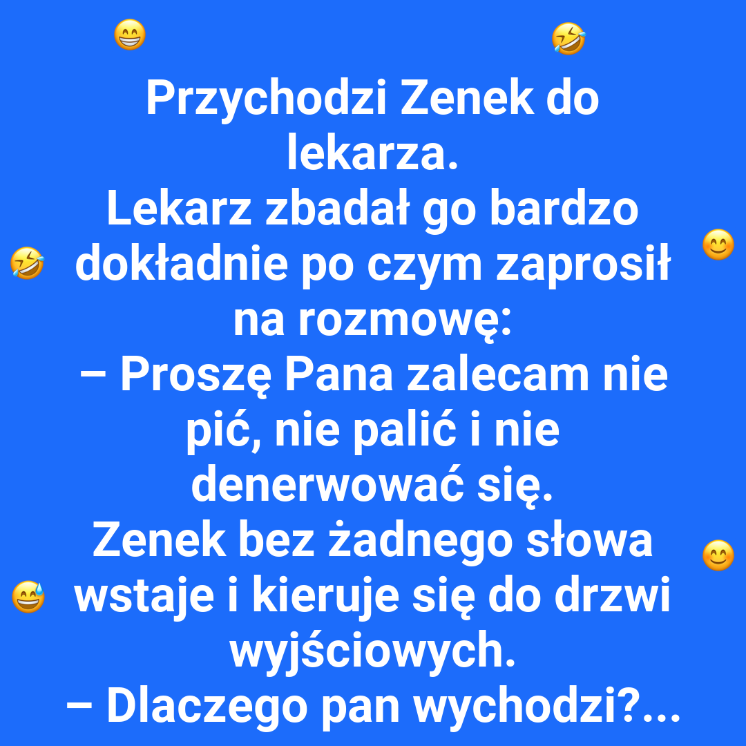 Nie denerwować się? Zenek znalazł sposób!