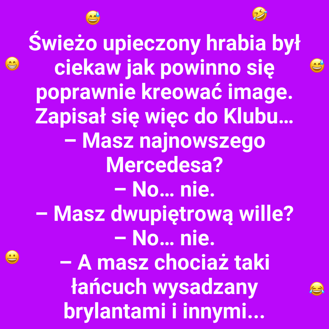 Nowoczesny hrabia