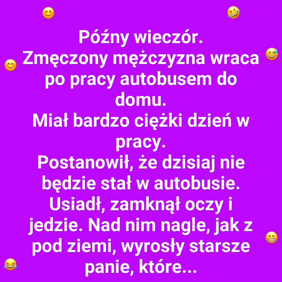 O co poszło w autobusie