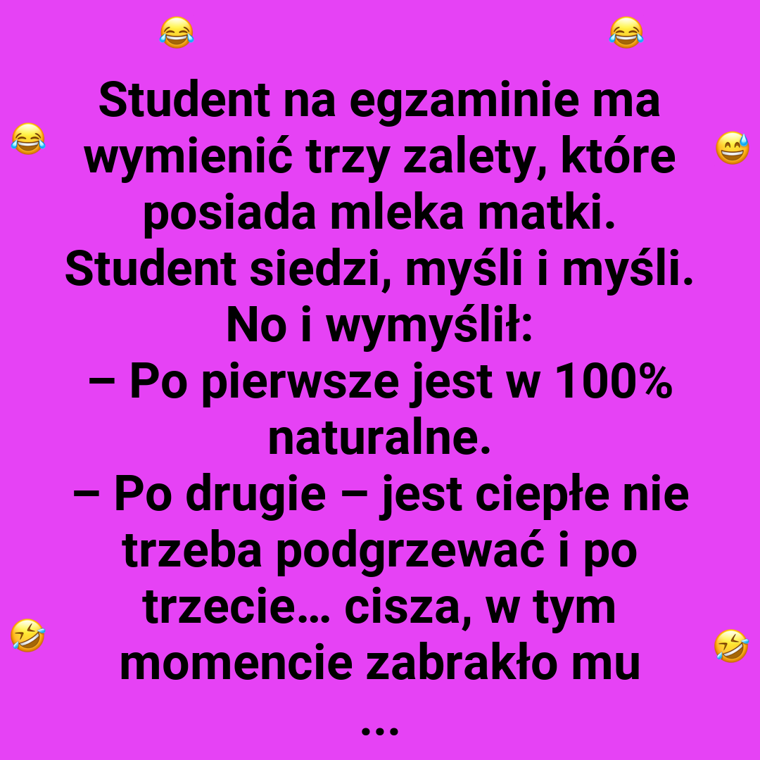 Ostatnia chwila na egzaminie – student ratuje sytuację