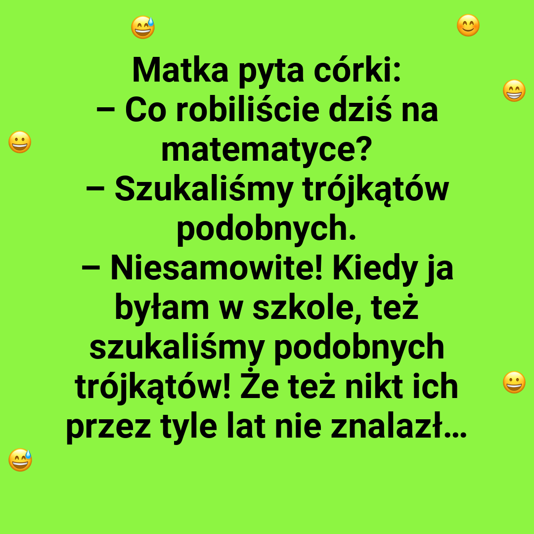 Poszukiwanie trójkątów trwa