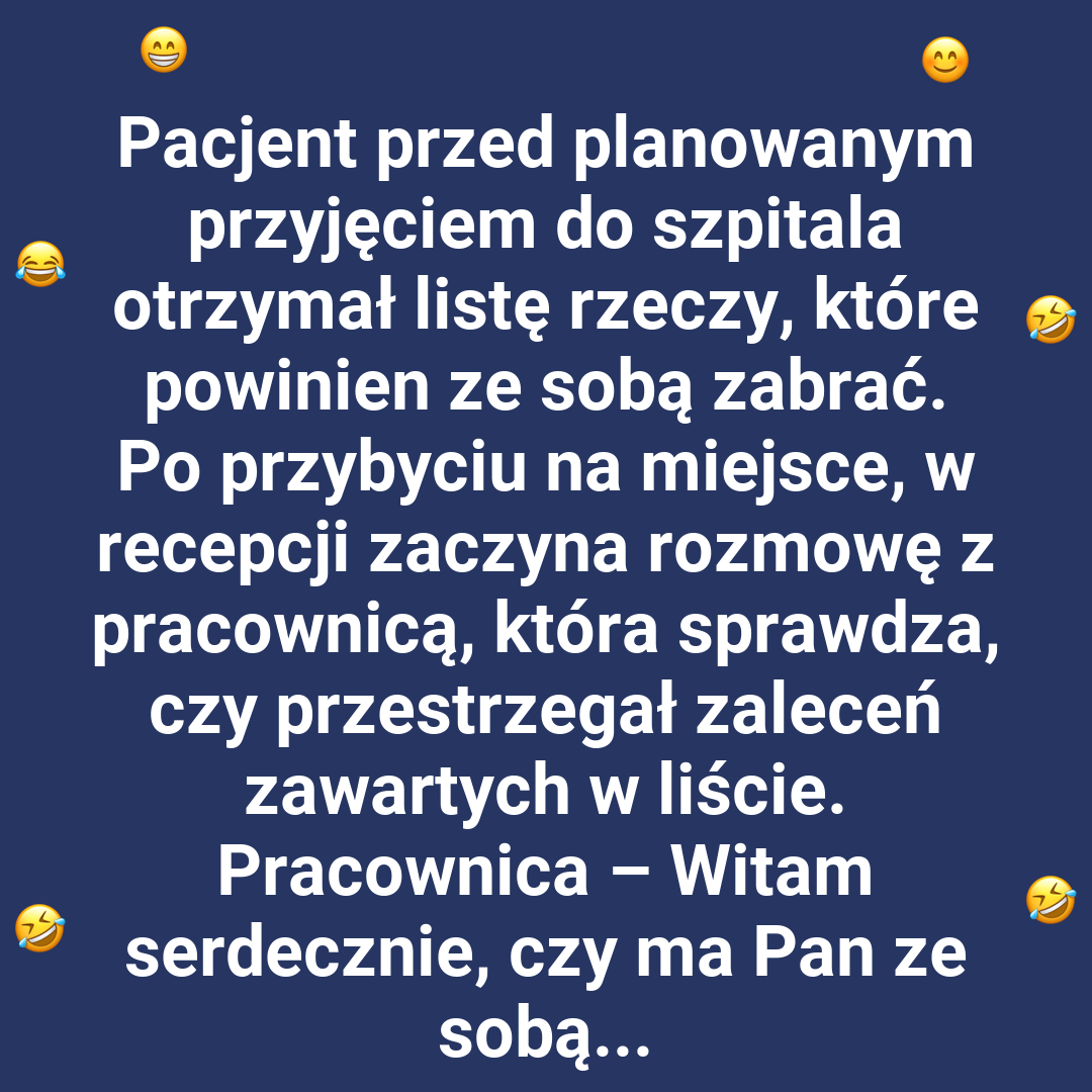 Śmieszna rozmowa w recepcji