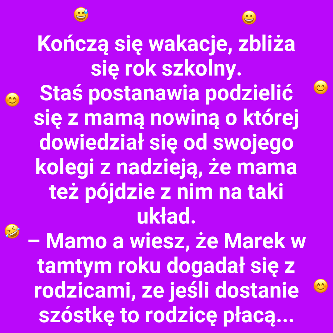 Stasiu i wakacyjna matematyka