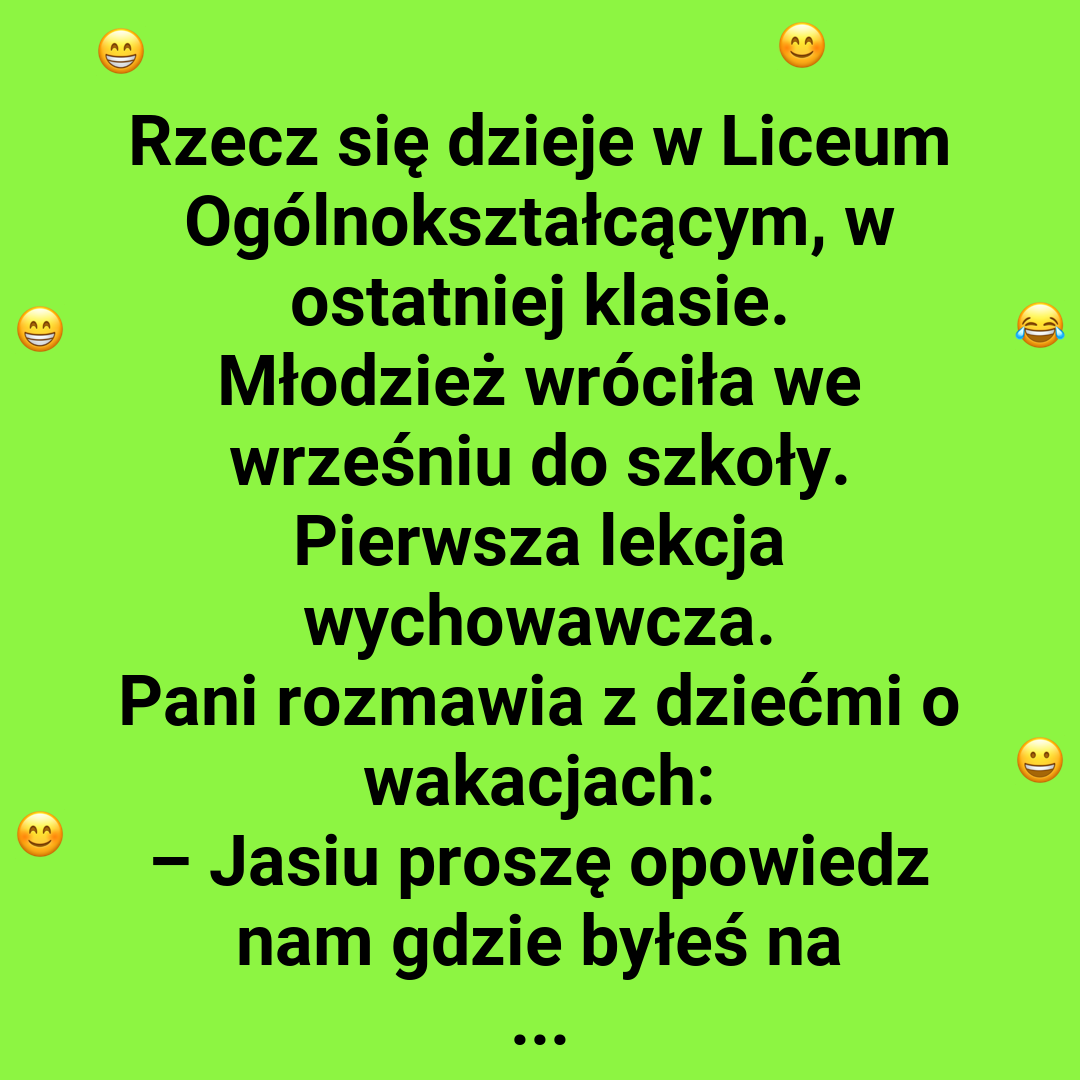 Wspomnienia z wakacji