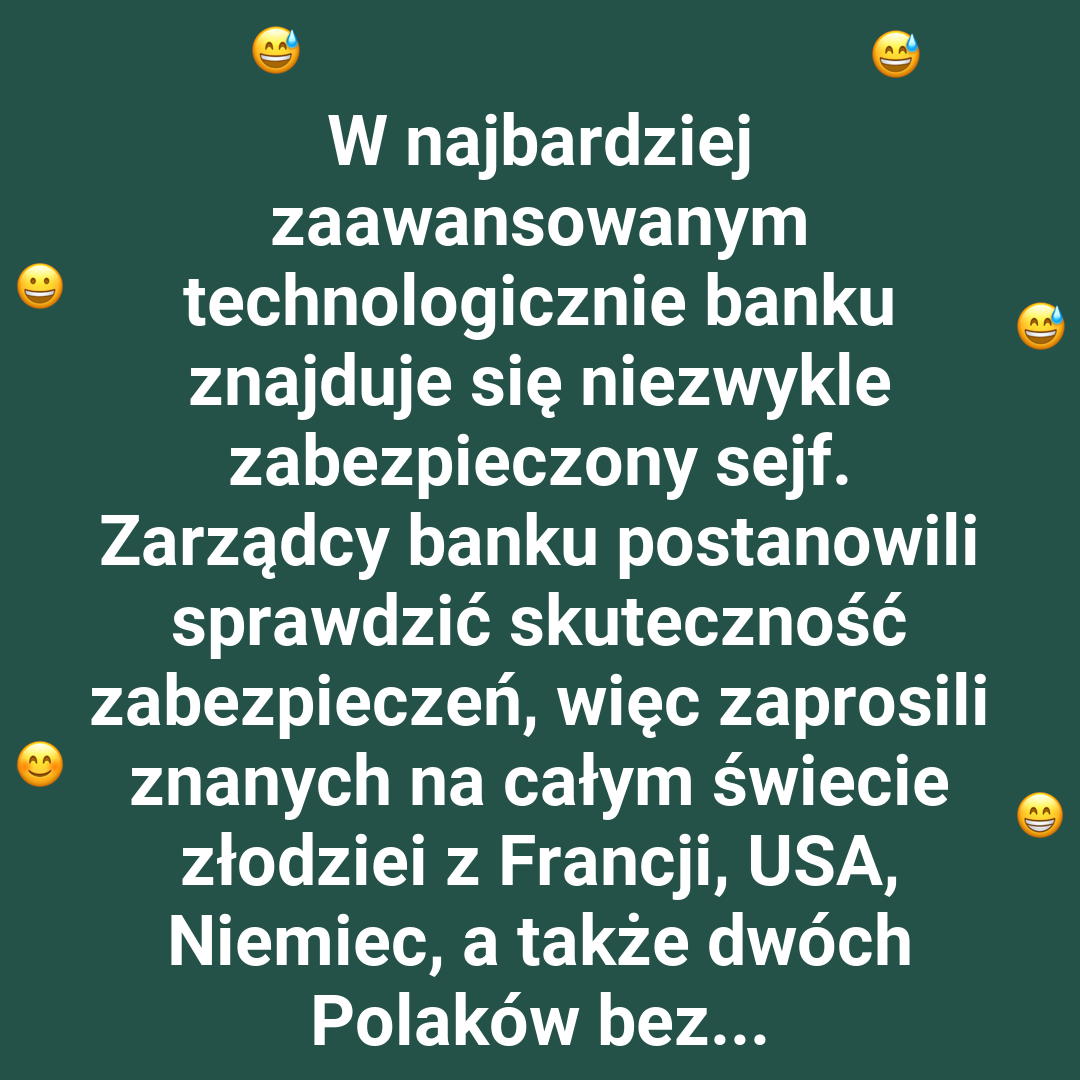 Złodzieje w banku