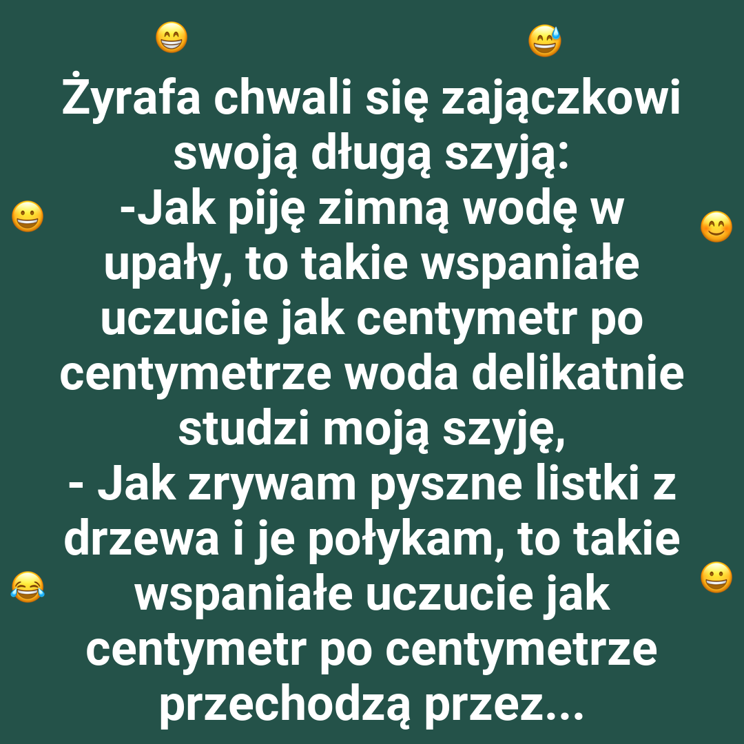 Żyrafa i trudne sprawy